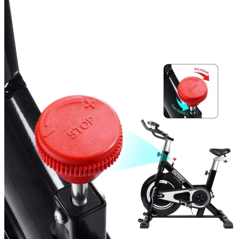 Rower Stacjonarny ONETWOFIT OT125R Spinningowy LED