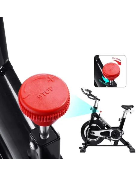 Rower Stacjonarny ONETWOFIT OT125R Spinningowy LED