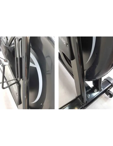 Rower Stacjonarny HomCom A90-200 Spinningowy LCD