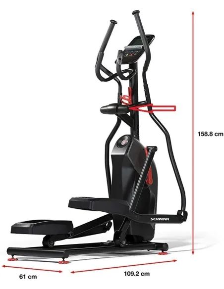 Rower Eliptyczny Schwinn 510E 136 Kg Bluetooth