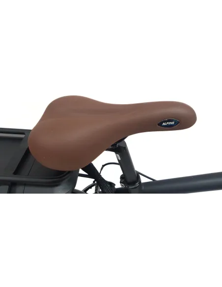 Elektryczny Rower Miejski 28 Męski Alu Wspomaganie Światła Bagażnik Dzwonek