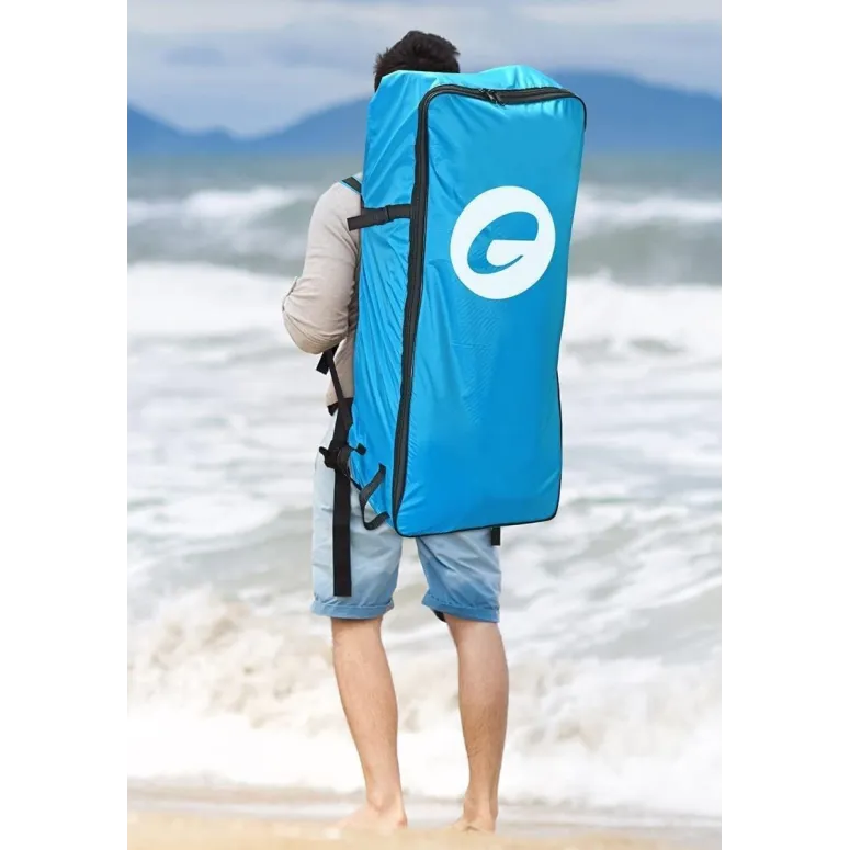 Deska Surfingowa SUP Exprotrek Paddle Niebieska Nadmuchiwana Max 150 kg 305 cm