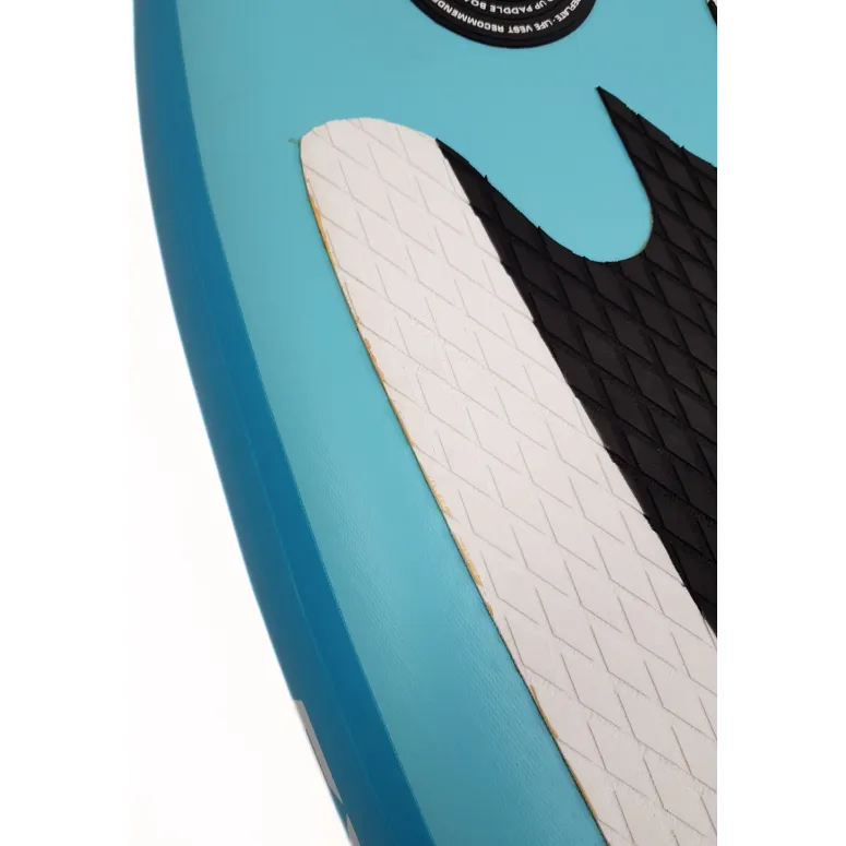 Deska Surfingowa SUP Exprotrek Paddle Niebieska Nadmuchiwana Max 150 kg 305 cm