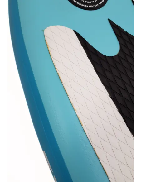 Deska Surfingowa SUP Exprotrek Paddle Niebieska Nadmuchiwana Max 150 kg 305 cm