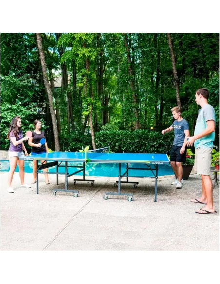 Stół Do Tenisa Stołowego Joola Rally Outdoor Niebieski Ping Pong Składany