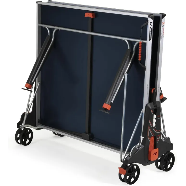 Stół Do Tenisa Stołowego Cornilleau 500X Outdoor Niebieski Składany Mattop