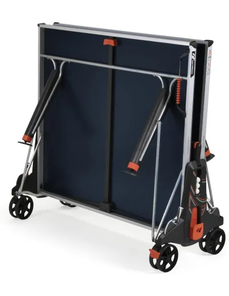 Stół Do Tenisa Stołowego Cornilleau 500X Outdoor Niebieski Składany Mattop