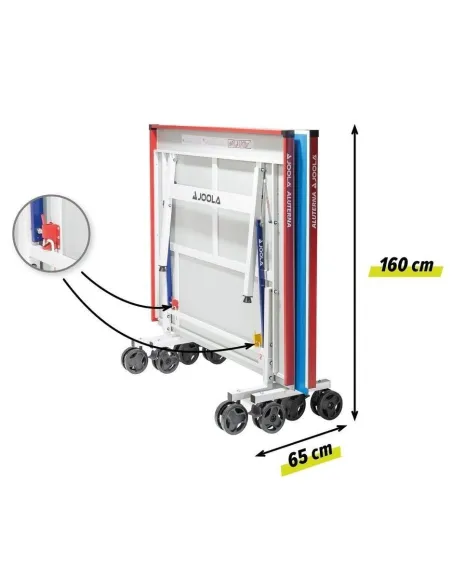 Stół Do Tenisa Stołowego Składany Joola Outdoor Aluterna Ping Pong Siatka