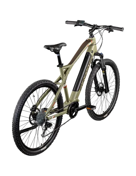 Rower Elektryczny Męski Damski Górski 27,5 SHIMANO Alu Amory MTB LCD 250 W