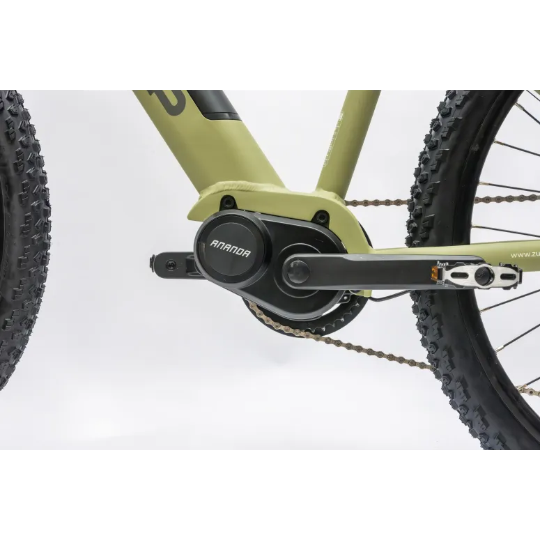 Rower Elektryczny Męski Damski Górski 27,5 SHIMANO Alu Amory MTB LCD 250 W