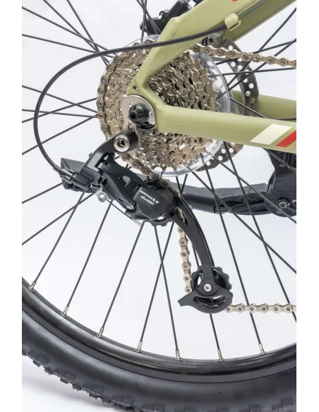 Rower Elektryczny Męski Damski Górski 27,5 SHIMANO Alu Amory MTB LCD 250 W