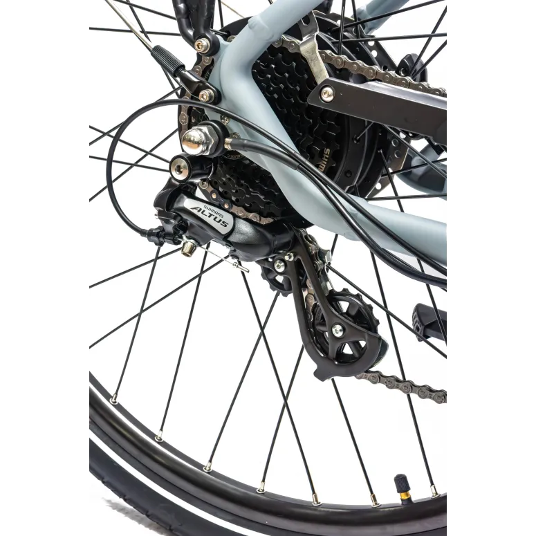 Rower Elektryczny Damski Trekkingowy 28" Aluminium 250 W LCD SHIMANO 2025