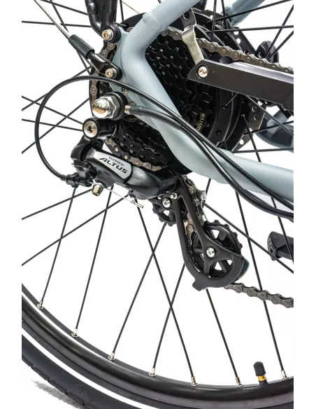 Rower Elektryczny Damski Trekkingowy 28" Aluminium 250 W LCD SHIMANO 2025