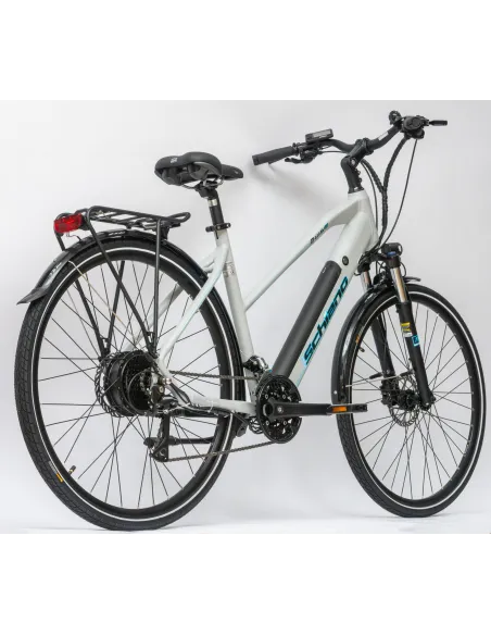 Rower Elektryczny Damski Trekkingowy Koła 28" ALU Hydraulika 250W Acera LCD