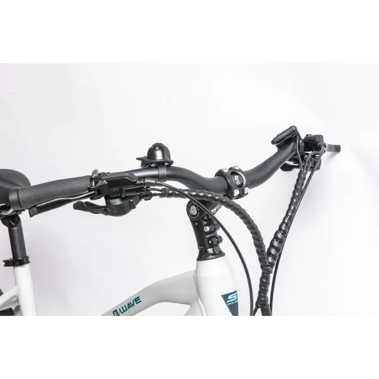 Rower Elektryczny Damski Trekkingowy Koła 28" ALU Hydraulika 250W Acera LCD