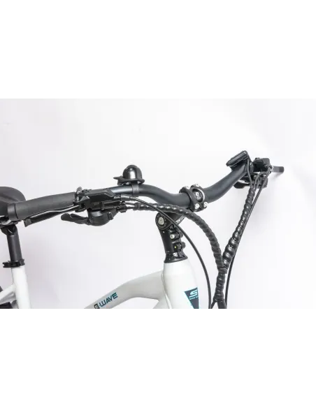 Rower Elektryczny Damski Trekkingowy Koła 28" ALU Hydraulika 250W Acera LCD