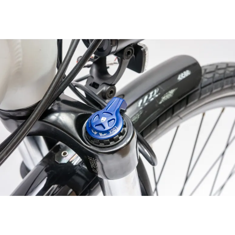 Rower Elektryczny Damski Trekkingowy Koła 28" ALU Hydraulika 250W Acera LCD