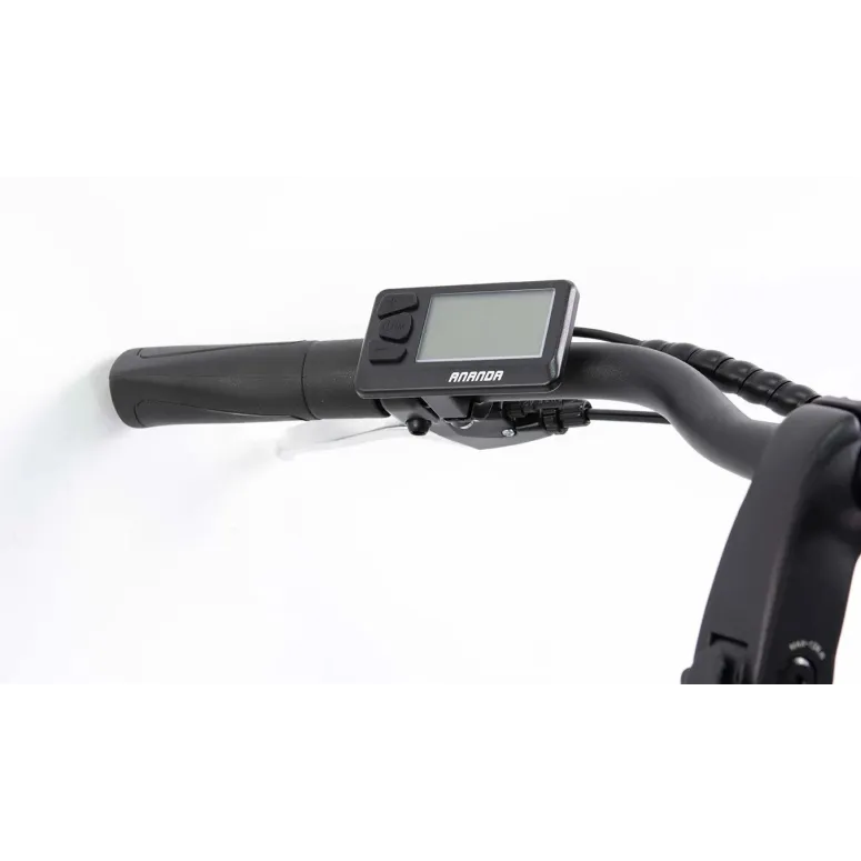 Rower Elektryczny Damski Miejski 28 Aluminium 250 W SHIMANO LCD Amortyzacja