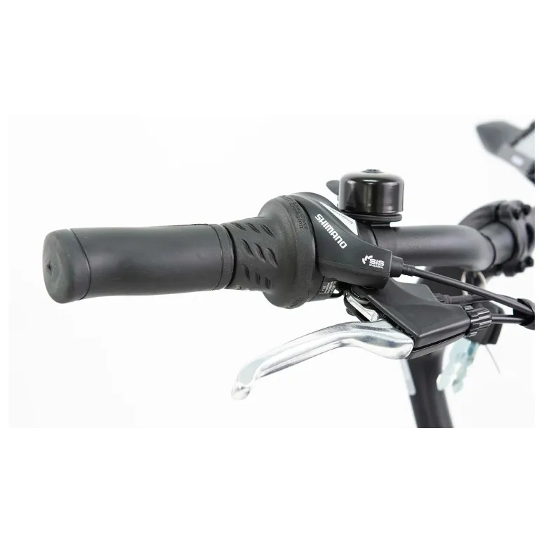 Rower Elektryczny Damski Miejski 28 Aluminium 250 W SHIMANO LCD Amortyzacja