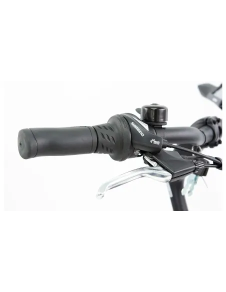 Rower Elektryczny Damski Miejski 28 Aluminium 250 W SHIMANO LCD Amortyzacja