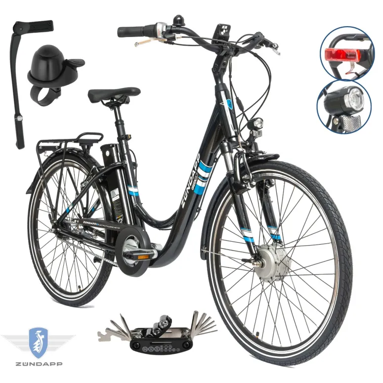 Rower Elektryczny Damski Miejski 26 SHIMANO Nexus Amory LCD Aplikacja 2025