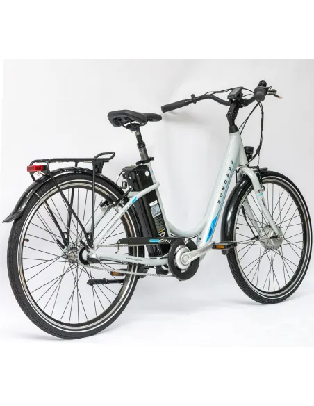 Rower Elektryczny Damski Miejski 26 SHIMANO Nexus LCD 250 W Aplikacja Pilot