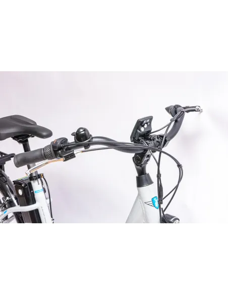 Rower Elektryczny Damski Miejski 26 SHIMANO Nexus LCD 250 W Aplikacja Pilot