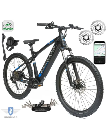 Rower Elektryczny Męski Damski Górski 27,5" MTB SHIMANO 2025 LCD Aplikacja