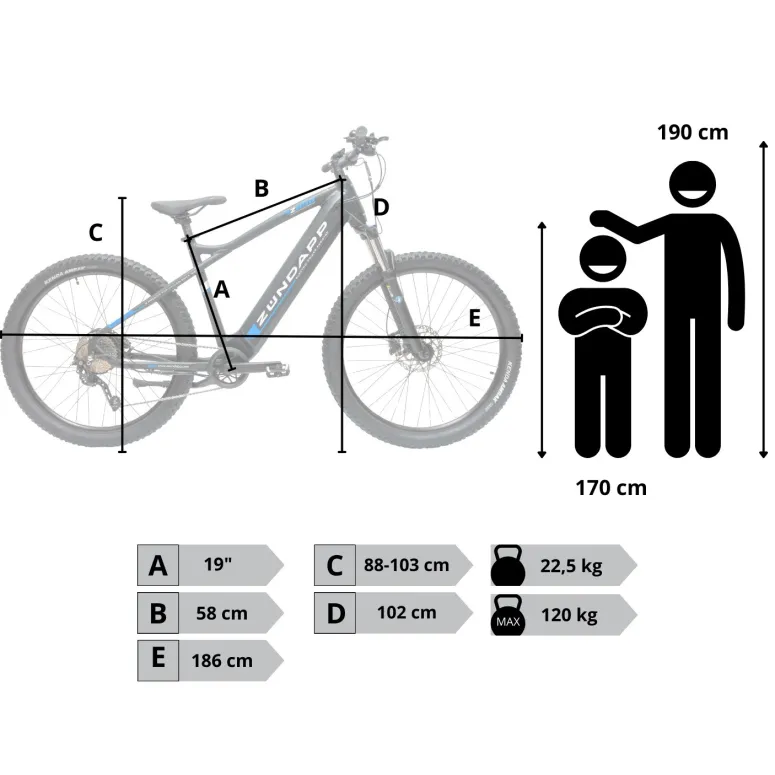 Rower Elektryczny Męski Damski Górski 27,5" MTB SHIMANO 2025 LCD Aplikacja