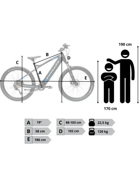 Rower Elektryczny Męski Damski Górski 27,5" MTB SHIMANO 2025 LCD Aplikacja