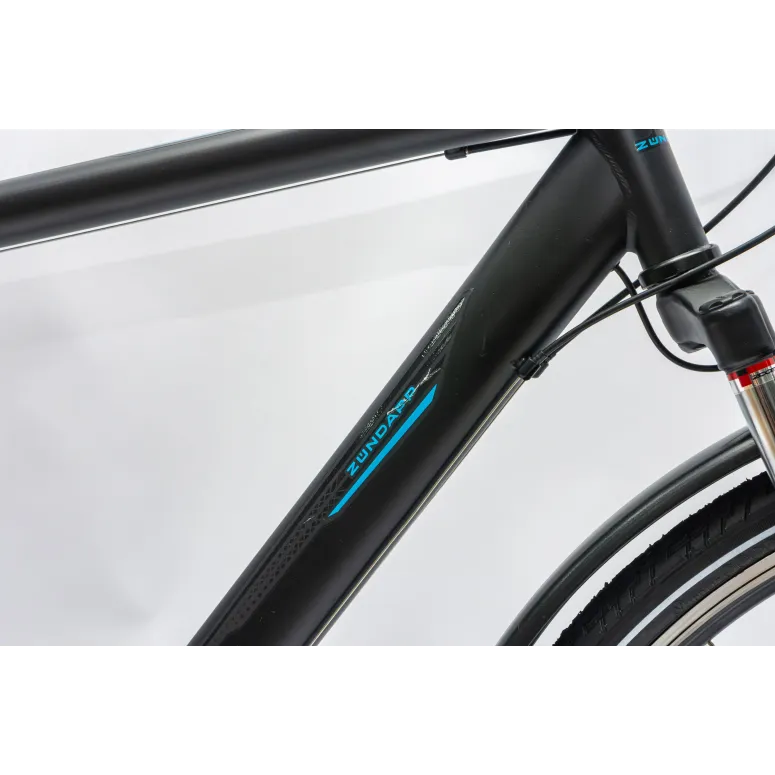 Rower Męski Trekkingowy 28" SHIMANO Błotniki Bagażnik Światła Dynamo Stopka