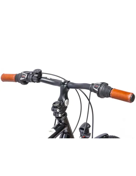 Rower Męski Trekkingowy 28" Aluminium SHIMANO Amortyzacja Światła Bagażnik