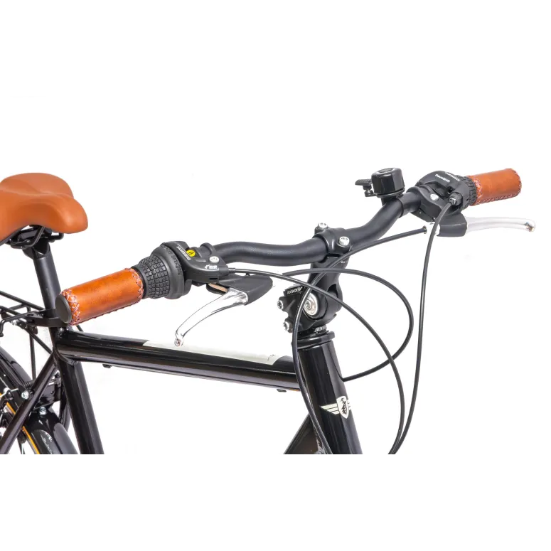 Rower Męski Trekkingowy 28" Aluminium SHIMANO Amortyzacja Światła Bagażnik