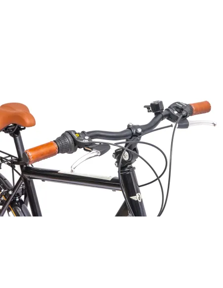 Rower Męski Trekkingowy 28" Aluminium SHIMANO Amortyzacja Światła Bagażnik