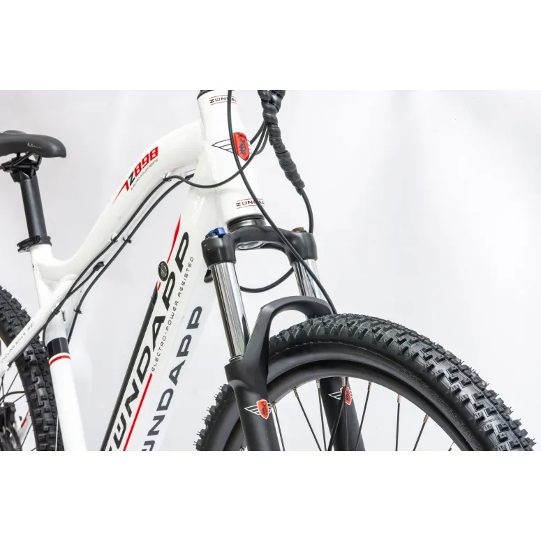 Rower Elektryczny Damski Męski Górski 27,5" SHIMANO LED 250 W Hydraulika