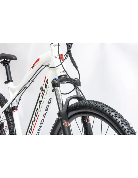 Rower Elektryczny Damski Męski Górski 27,5" SHIMANO LED 250 W Hydraulika