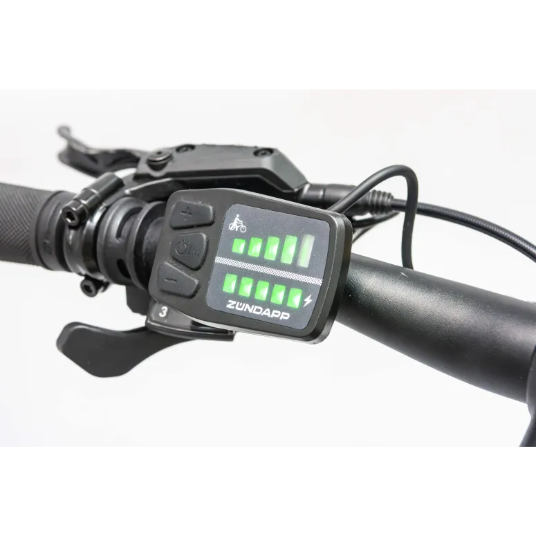 Rower Elektryczny Damski Męski Górski 27,5" SHIMANO LED 250 W Hydraulika