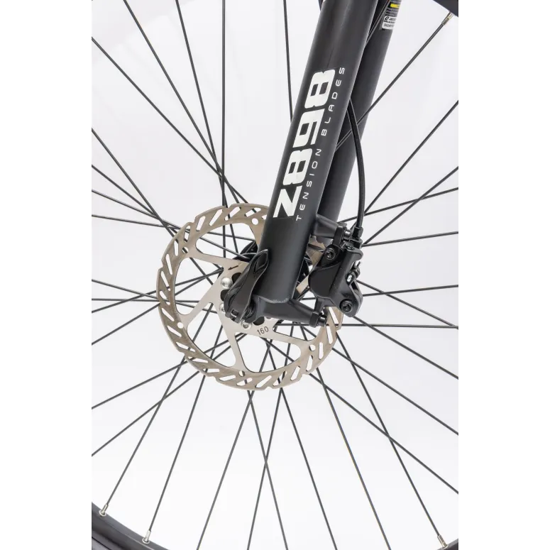 Rower Elektryczny Damski Męski Górski 27,5" SHIMANO LED 250 W Hydraulika