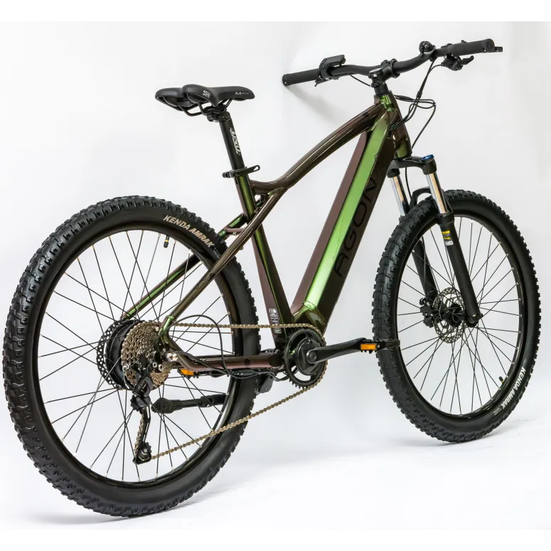 Rower Elektryczny Damski Męski Górski 27,5" Hydraulika 250 W Aplikacja 2025