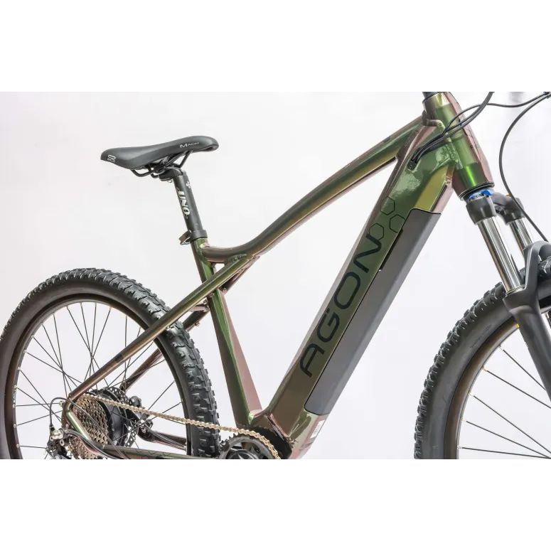 Rower Elektryczny Damski Męski Górski 27,5" Hydraulika 250 W Aplikacja 2025