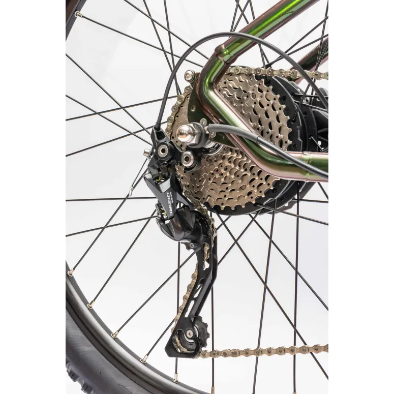 Rower Elektryczny Damski Męski Górski 27,5" Hydraulika 250 W Aplikacja 2025