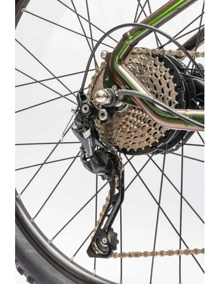 Rower Elektryczny Damski Męski Górski 27,5" Hydraulika 250 W Aplikacja 2025