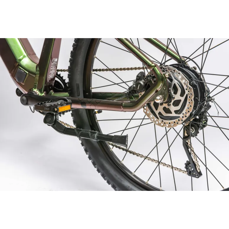 Rower Elektryczny Damski Męski Górski 27,5" Hydraulika 250 W Aplikacja 2025