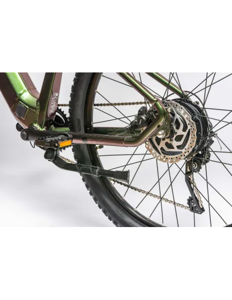 Rower Elektryczny Damski Męski Górski 27,5" Hydraulika 250 W Aplikacja 2025