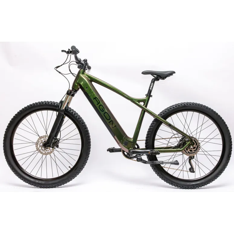 Rower Elektryczny Damski Męski Górski 27,5" Hydraulika 250 W Aplikacja 2025