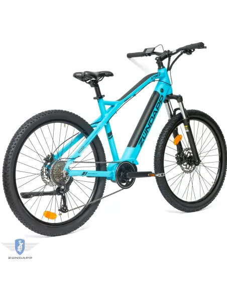 Rower Elektryczny Męski Damski Górski 27,5" SHIMANO 250 W MTB LCD Alu Amory