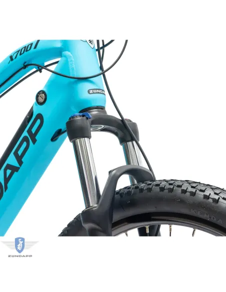 Rower Elektryczny Męski Damski Górski 27,5" SHIMANO 250 W MTB LCD Alu Amory