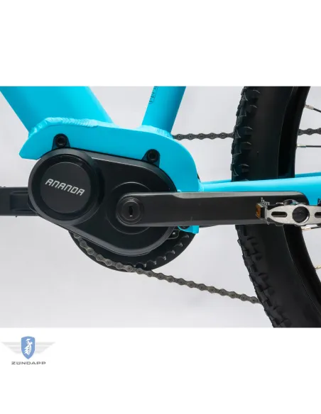 Rower Elektryczny Męski Damski Górski 27,5" SHIMANO 250 W MTB LCD Alu Amory