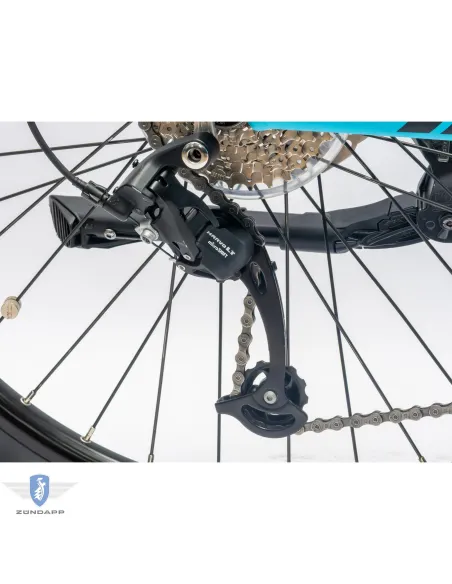 Rower Elektryczny Męski Damski Górski 27,5" SHIMANO 250 W MTB LCD Alu Amory