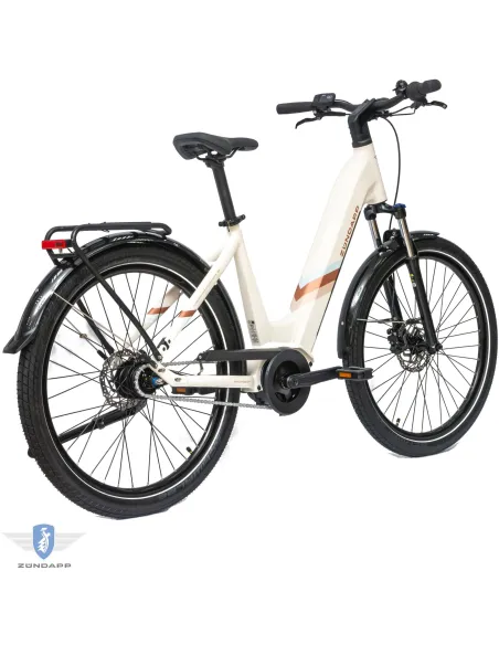 Rower Elektryczny Damski Miejski 27,5" SHIMANO Nexus Aplikacja 250 W 2025